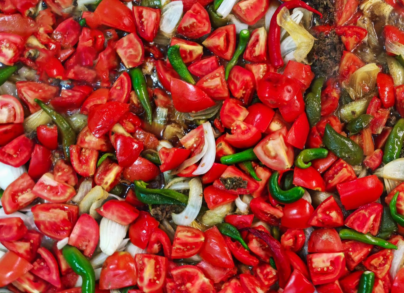 Making Sofrito With My Mom From Last Summer's Frozen Ají Dulce